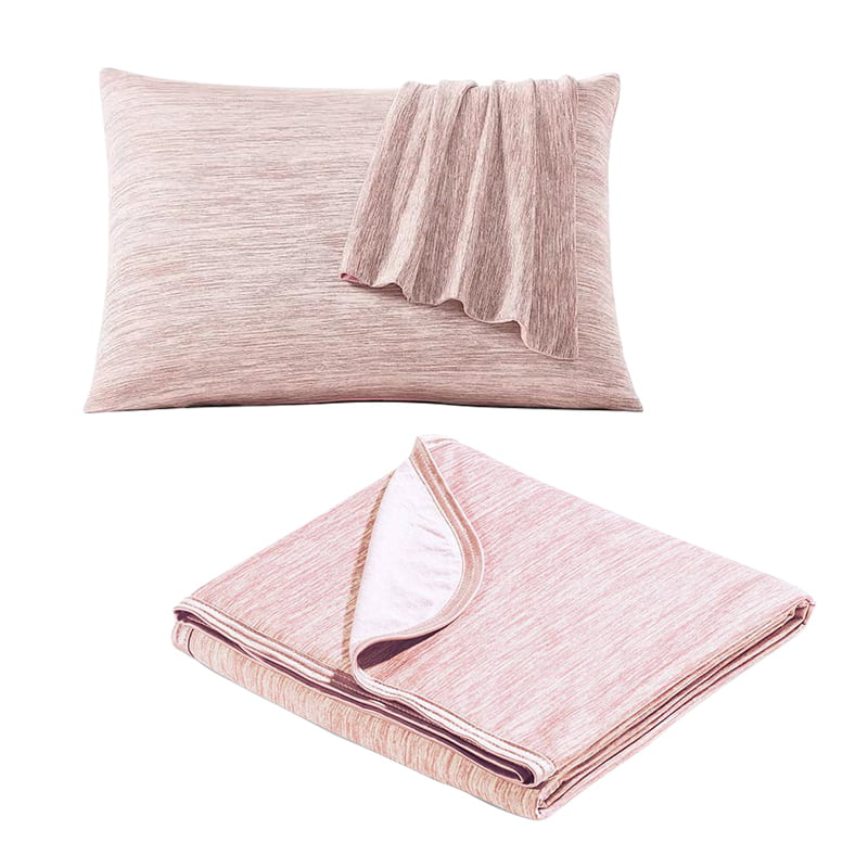 Blanket & Pillowcase Set Advanced Cooling Breathable Cotton