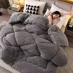 Blanket Sherpa Quilted Core Extra Warm