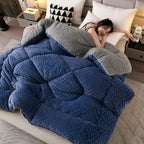 Blanket Sherpa Quilted Core Extra Warm