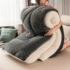 Blanket Sherpa Quilted Core Extra Warm