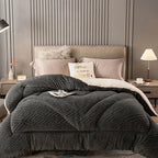 Blanket Sherpa Quilted Core Extra Warm