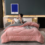 Blanket Sherpa Quilted Core Extra Warm