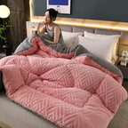 Blanket Sherpa Quilted Core Extra Warm