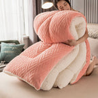 Blanket Sherpa Quilted Core Extra Warm