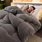 Blanket Sherpa Quilted Core Extra Warm