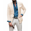 Blazer Lightweight Breathable Linen Relaxed Fit