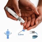 Blood Glucose Meter Clear LCD Stores 500 Results