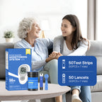 Blood Glucose Monitor Fast 5-Second Small Sample