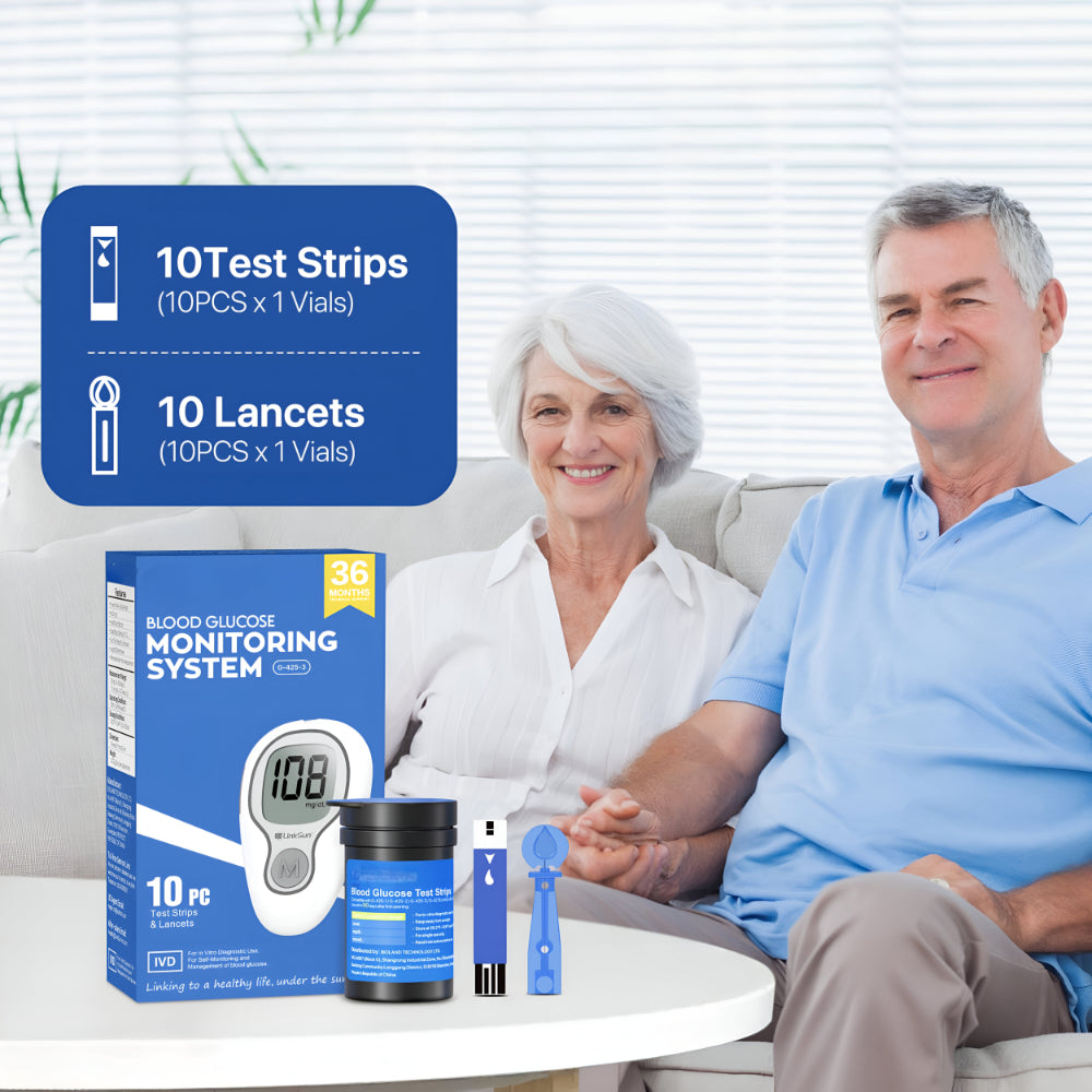 Blood Glucose Monitor Fast 5-Second Small Sample