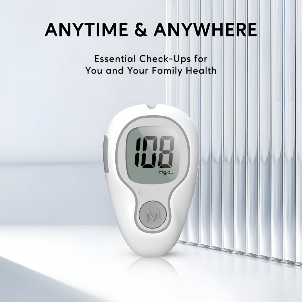 Blood Glucose Monitor Fast 5-Second Small Sample