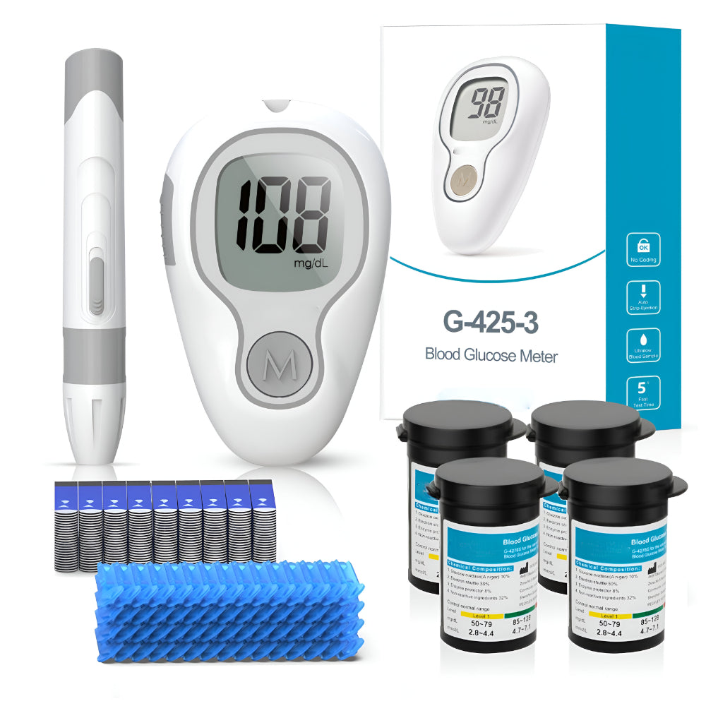 Blood Glucose Monitor Fast 5-Second Small Sample