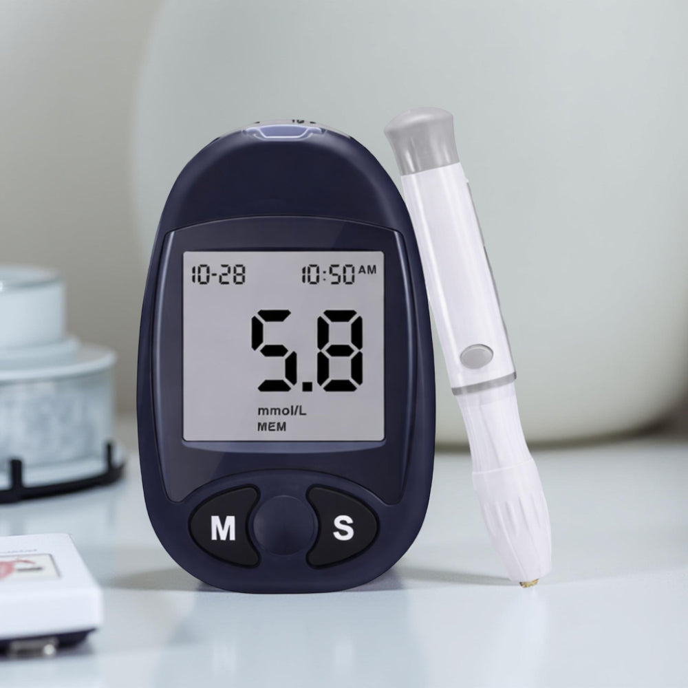 Blood Glucose Monitor Quick Read 300 Reading Memory