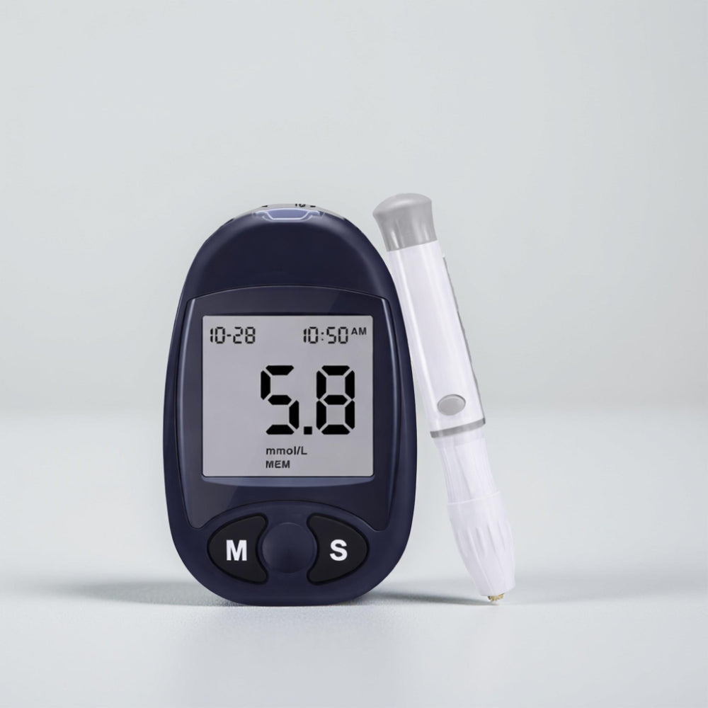 Blood Glucose Monitor Quick Read 300 Reading Memory