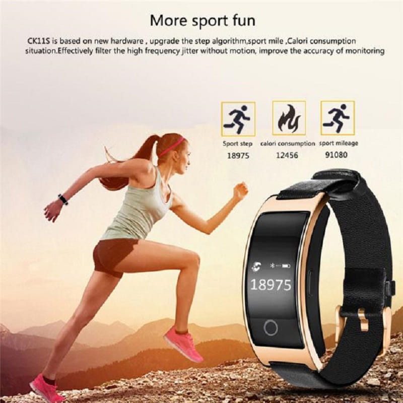 Blood Pressure Monitor Watch Heart Rate & Activity Tracking