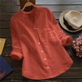 Blouse Lightweight & Breathable Cotton-Linen