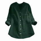 Blouse Lightweight & Breathable Cotton-Linen