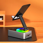 Bluetooth 5.0 HiFi Subwoofer Phone Stand (Built-In Power Bank)