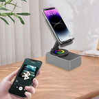 Bluetooth 5.0 HiFi Subwoofer Phone Stand (Built-In Power Bank)