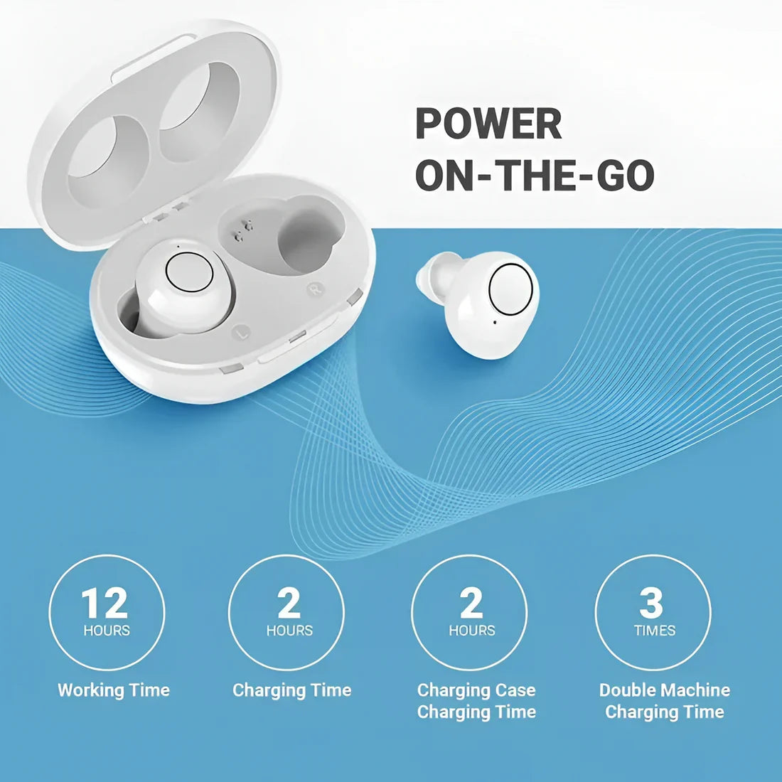 Bluetooth Audio Device App Control & Long Battery Life
