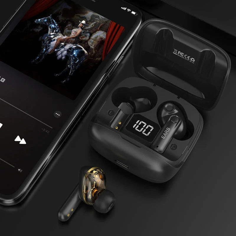 Bluetooth Earbuds Bluetooth 5.3 20-Hour Playtime LED Power Display