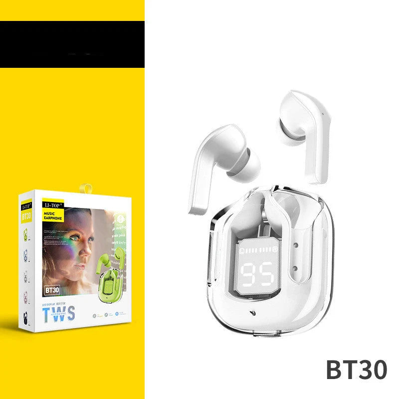 Bluetooth Earbuds Bluetooth 5.3 20-Hour Playtime LED Power Display