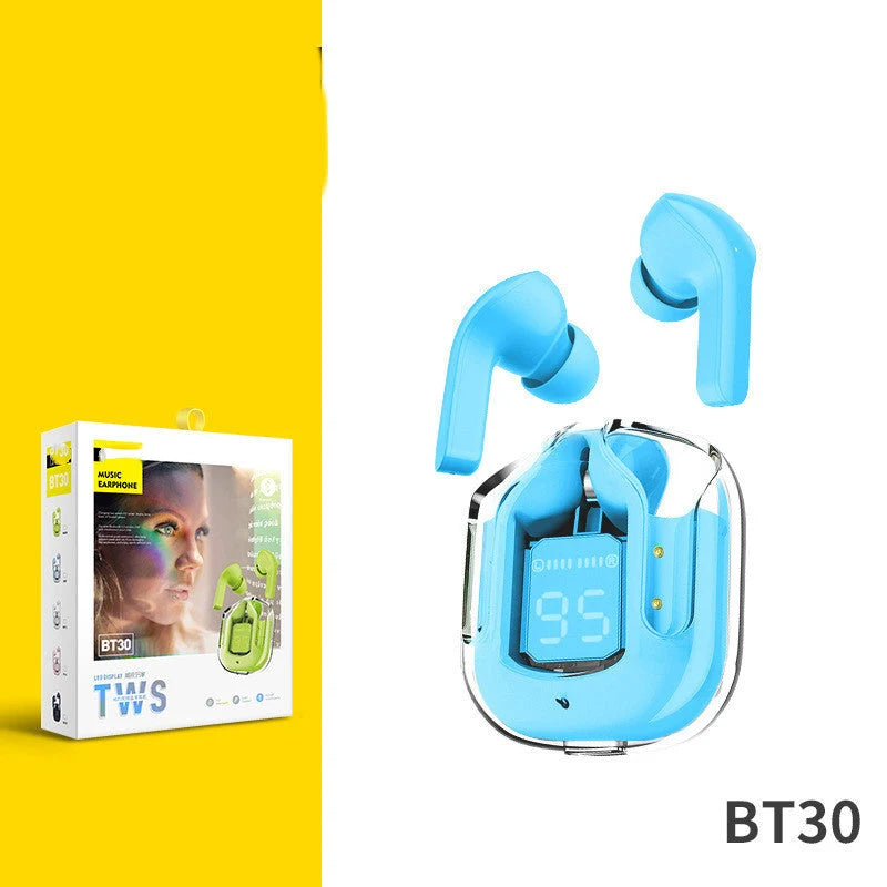 Bluetooth Earbuds Bluetooth 5.3 20-Hour Playtime LED Power Display