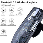 Bluetooth Headset Noise-Cancelling 25-Hour Talk Time