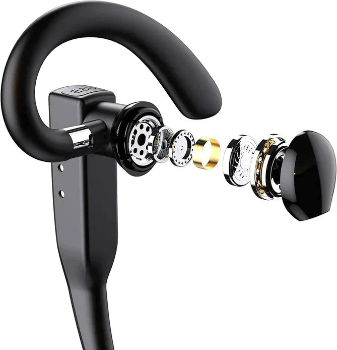 Bluetooth Headset Noise-Cancelling 25-Hour Talk Time