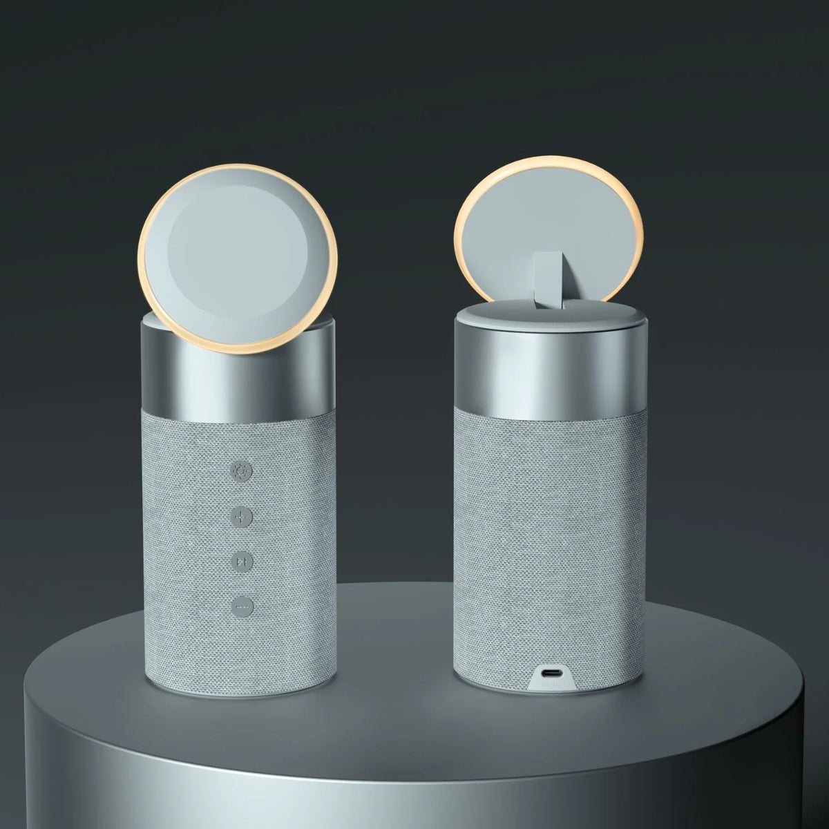 Bluetooth Speaker MagSafe Wireless Charging & 1800mAh Power Bank