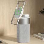 Bluetooth Speaker MagSafe Wireless Charging & 1800mAh Power Bank
