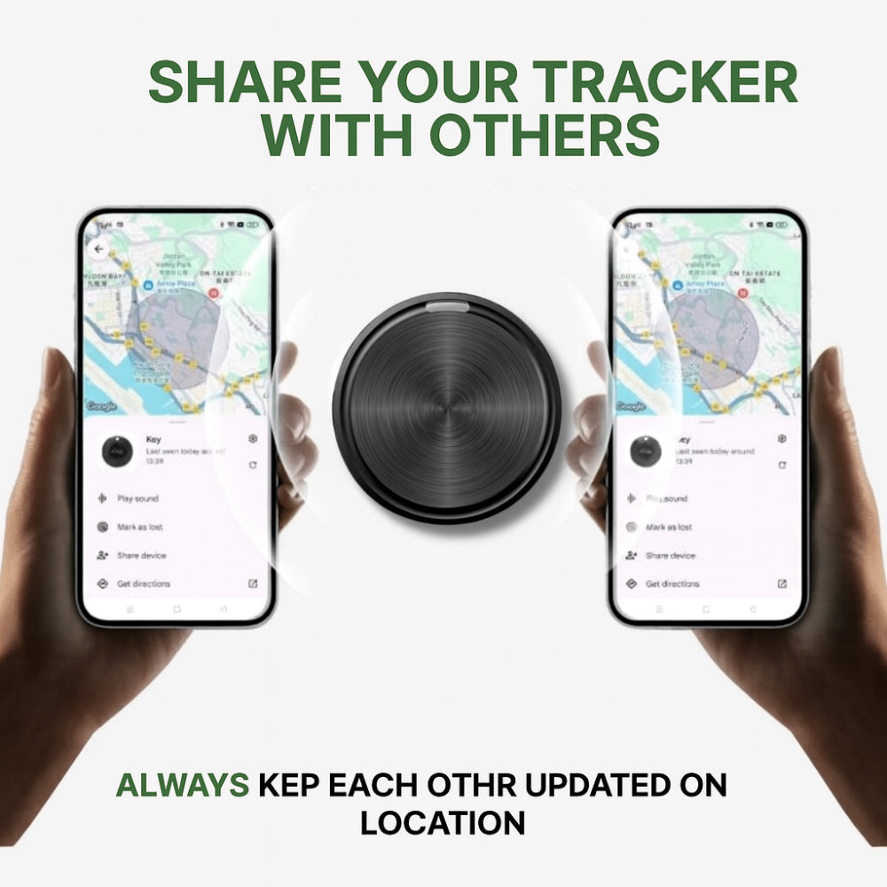 Bluetooth Tracker Real-Time Global Tracking 12-Month Battery