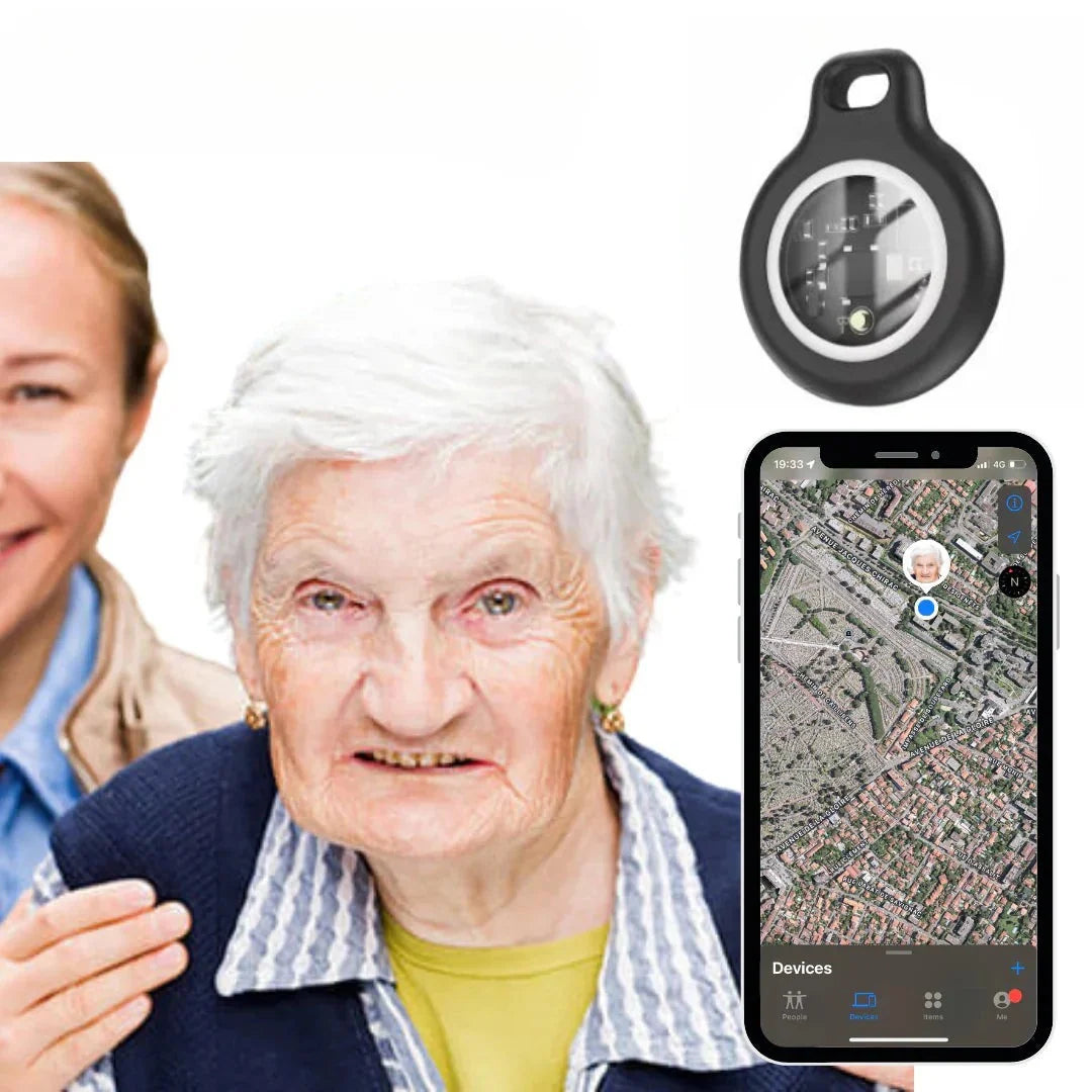 Bluetooth Tracker Real-Time Tracking Silicone Keychain