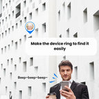 Bluetooth Tracker Real-Time Tracking Silicone Keychain