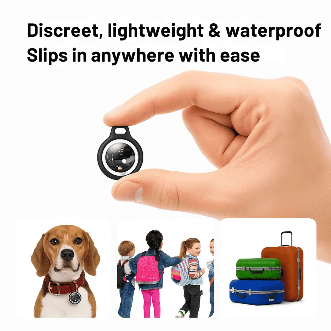 Bluetooth Tracker Real-Time Tracking Silicone Keychain