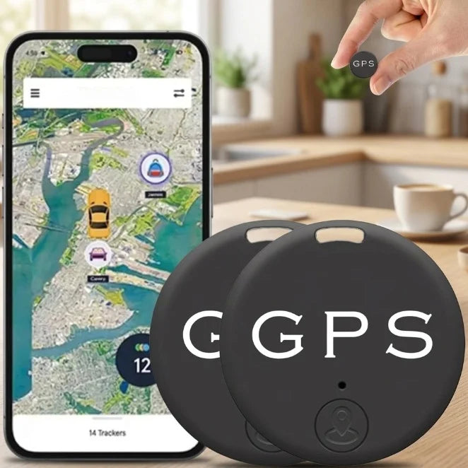Bluetooth Tracker Set of 2 App-Controlled & Loud Alert