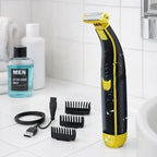 Body & Face Trimmer USB-C Rechargeable Four Guide Combs