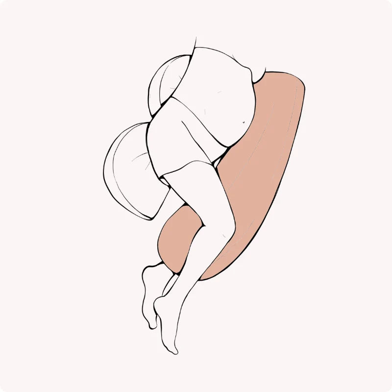 Body Pillow Supplement Adjustable Ergonomic Support Hip Pain Relief