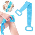 Body Scrub Brush Dual-Texture Extended Reach Medical-Grade Silicone