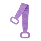 Body Scrub Brush Dual-Texture Extended Reach Medical-Grade Silicone
