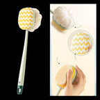 Body Scrubber Dual-Sided Long Handle 13.8 Inch Reach