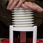 Boiled Egg Peeler Press-Down Mess-Free Compact & Portable