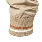 Bomber Jacket Lightweight Full-Zip Ribbed Cuffs & Hem