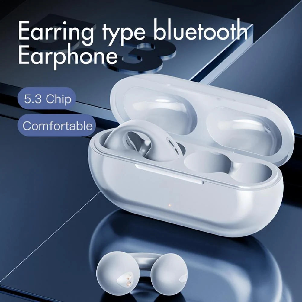 Bone Conduction Earbuds Open-Ear Bluetooth Lightweight