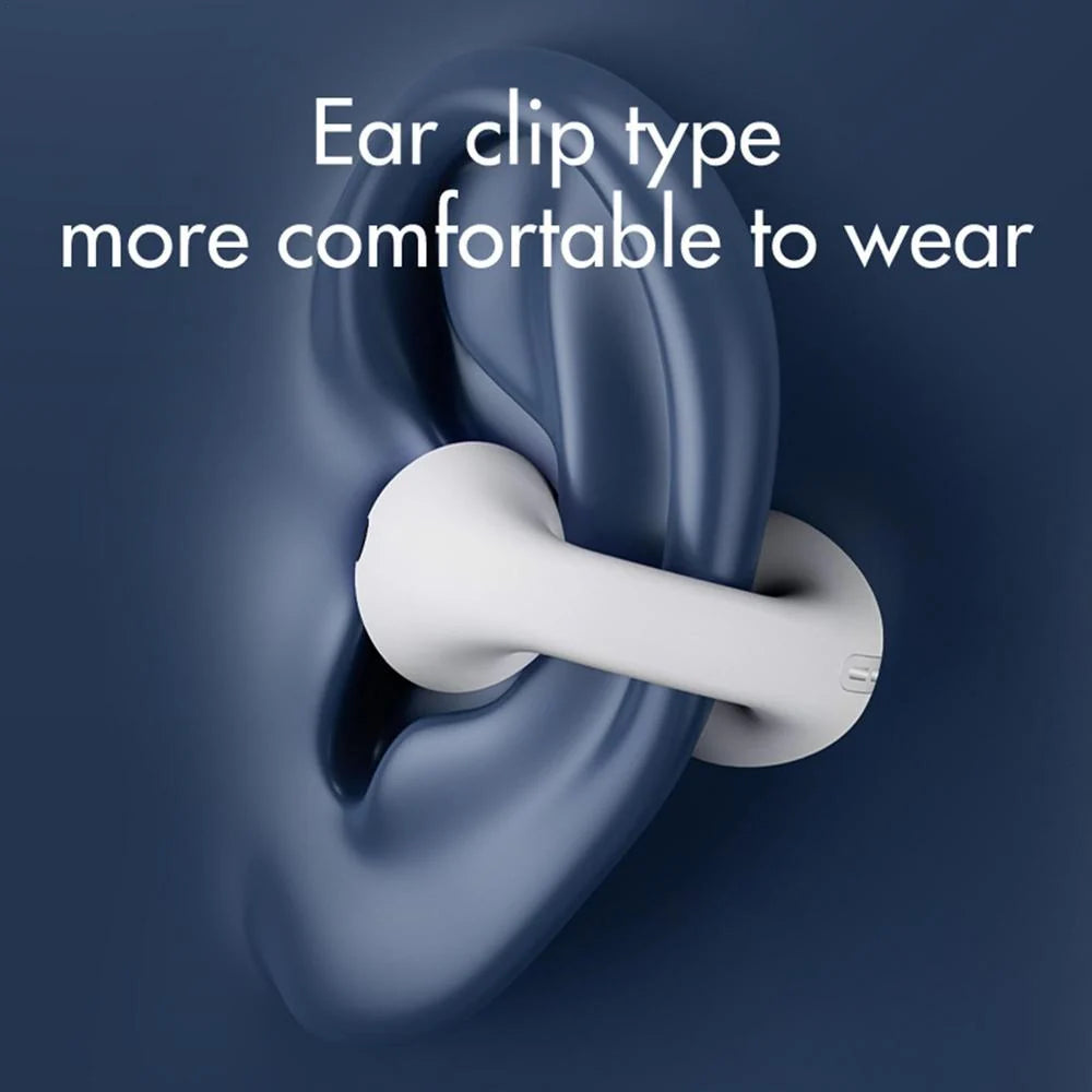 Bone Conduction Earbuds Open-Ear Bluetooth Lightweight
