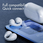 Bone Conduction Earbuds Open-Ear Bluetooth Lightweight