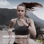Bone Conduction Headphones Wireless Open-Ear & Waterproof 11-Hour Playtime