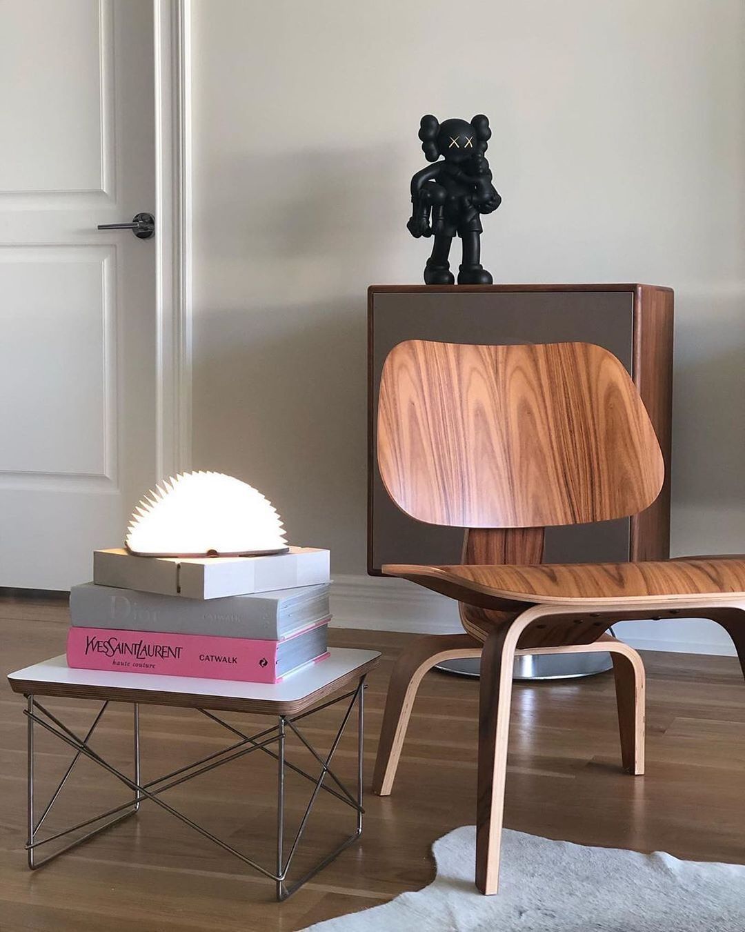 Book Lamp Foldable Wooden Cover Rechargeable LED