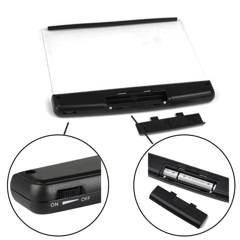 Book Light Adjustable Soft LED USB Rechargeable Magnetic Clip-On
