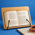 Book Stand Wooden Adjustable & Foldable