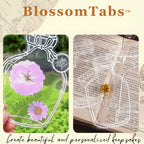 Bookmark Stickers Transparent Adhesive DIY Set of 40